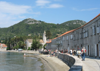 Набережная на острове Лопуд, Хорватия. Фото 2 – фотографии Хорватии