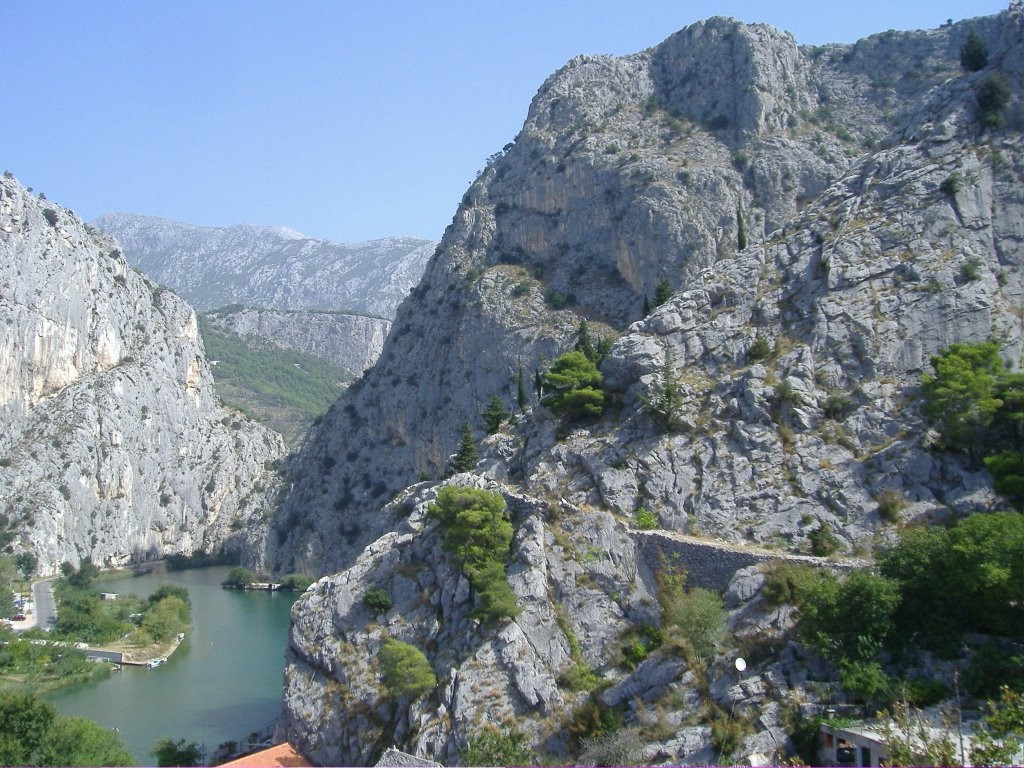 Горы в Омиш, Хорватия. Фото 1 – фотографии Хорватии