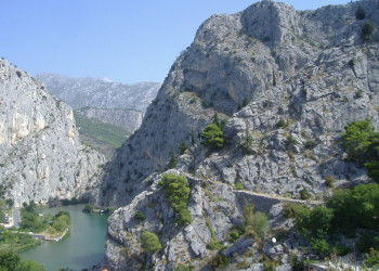 Горы в Омиш, Хорватия. Фото 1 – фотографии Хорватии