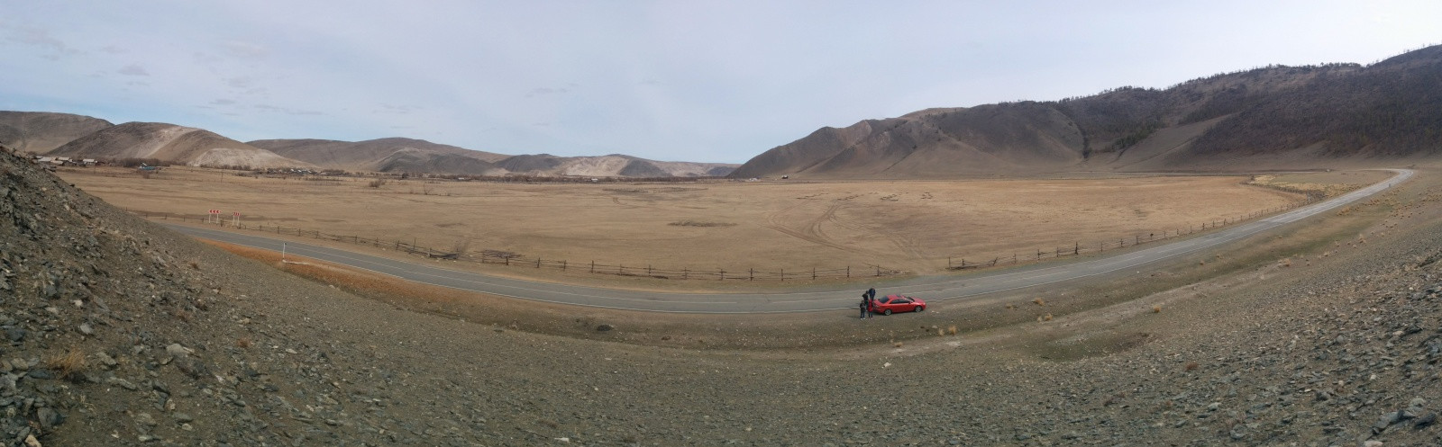 Дорога на Байкал, за Еланцами – фотографии России