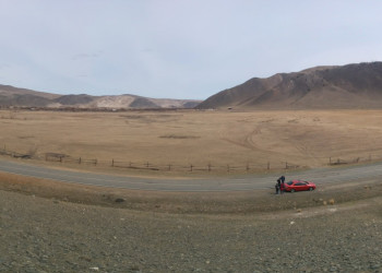 Дорога на Байкал, за Еланцами – фотографии России