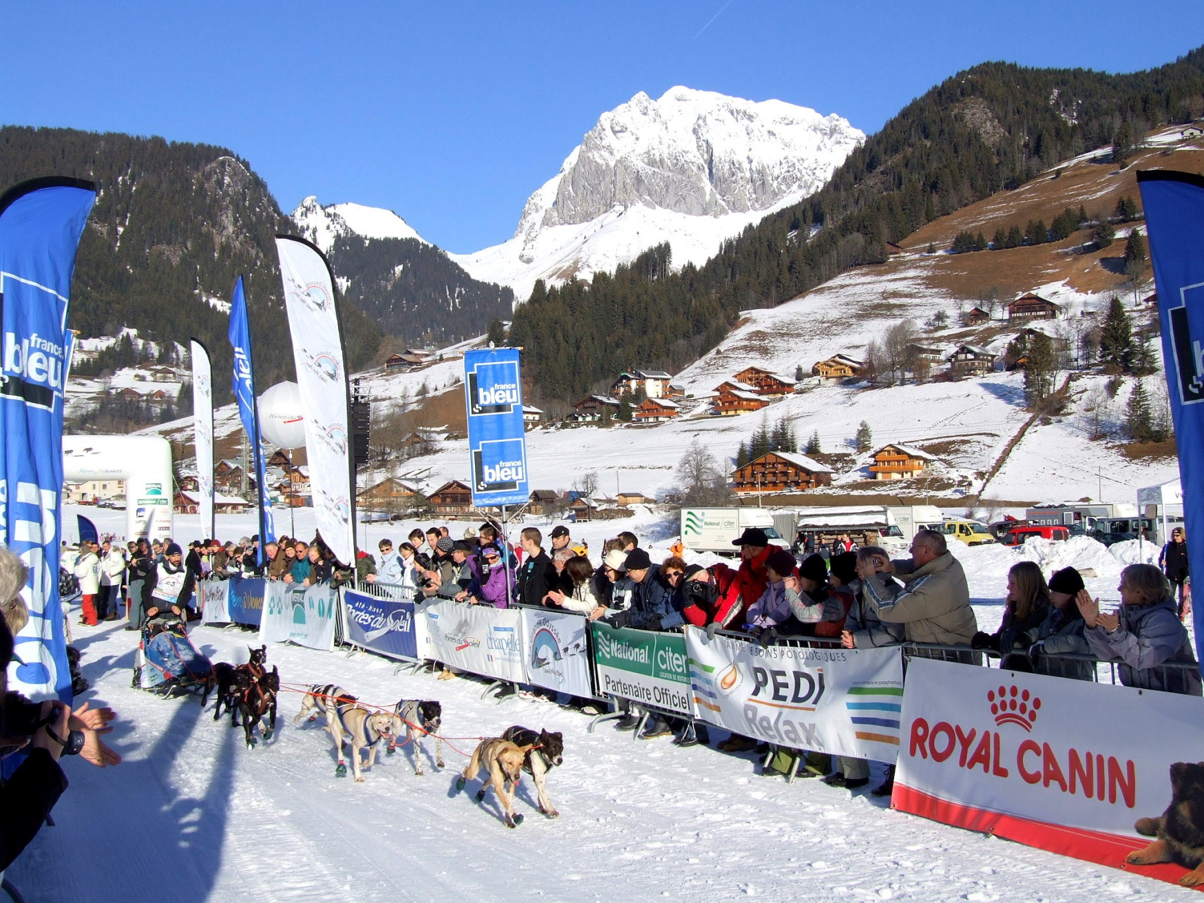 Соревнования в Ла-Шапель-д'Абонданс, Франция – фотографии Франции