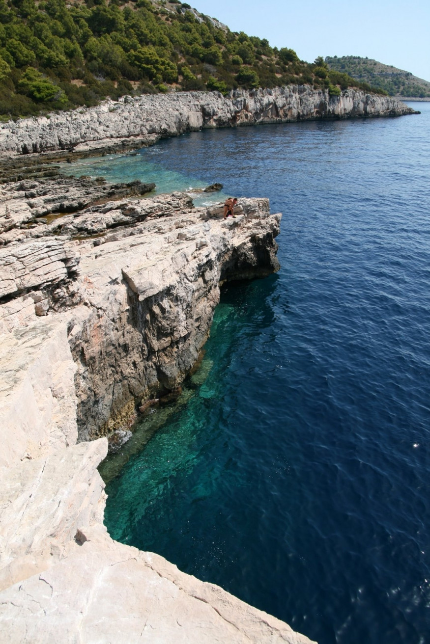 Скала в Корнати, Хорватия. Фото 17 – фотографии Хорватии