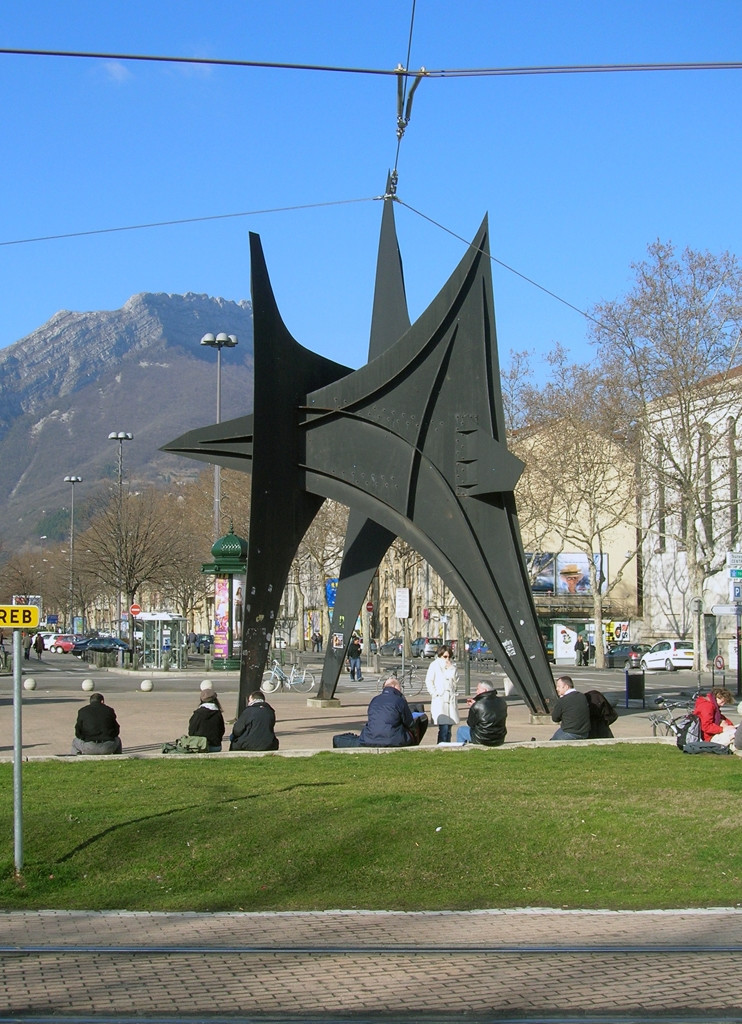 Люди в Гренобль, Франция – фотографии Франции