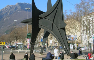 Люди в Гренобль, Франция – фотографии Франции