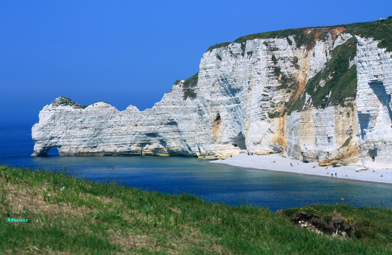 Живописные пейзажи Этреты – фотографии Франции