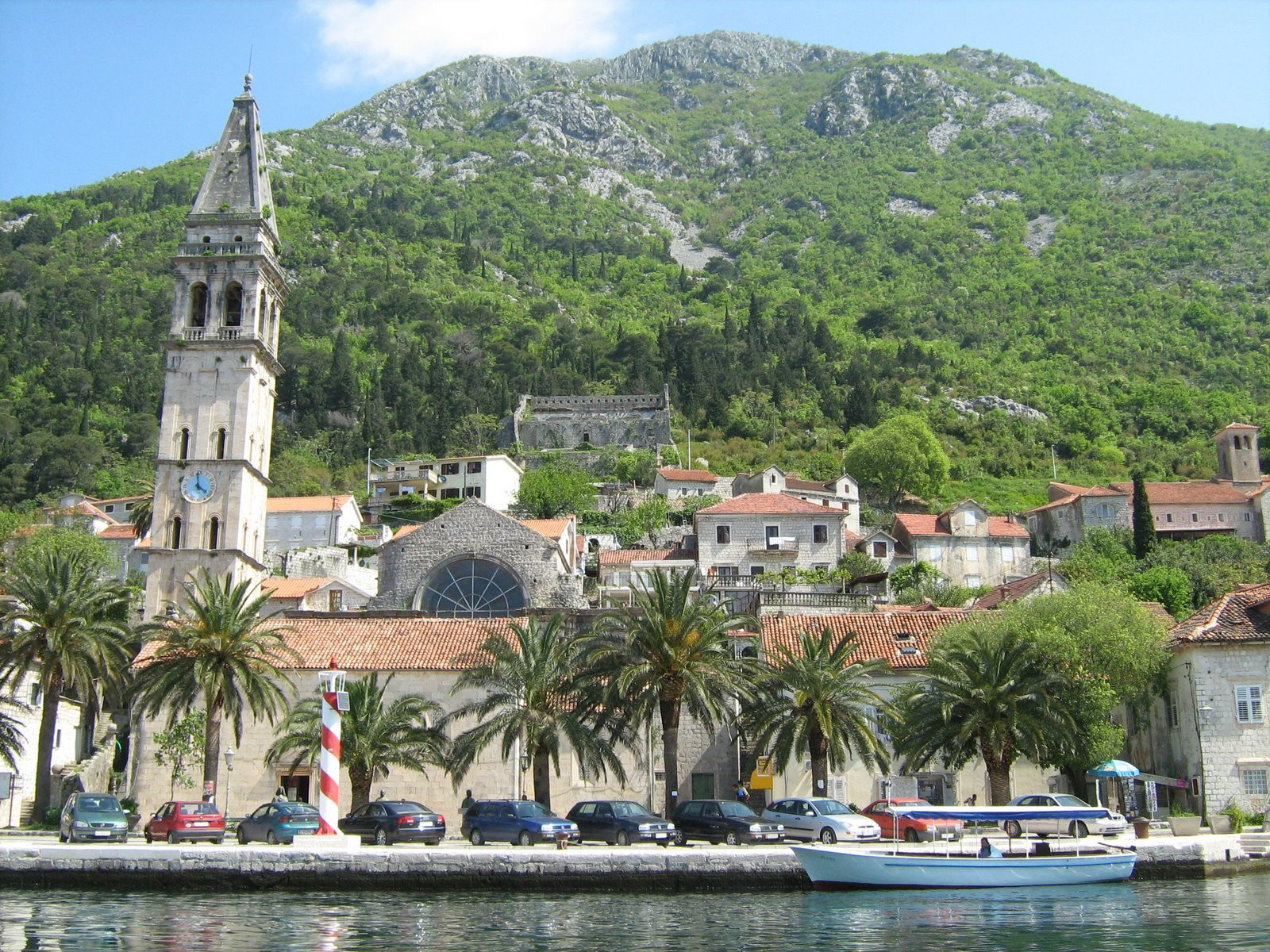 Набережная в Пераст, Черногория. Фото 34 – фотографии Черногории