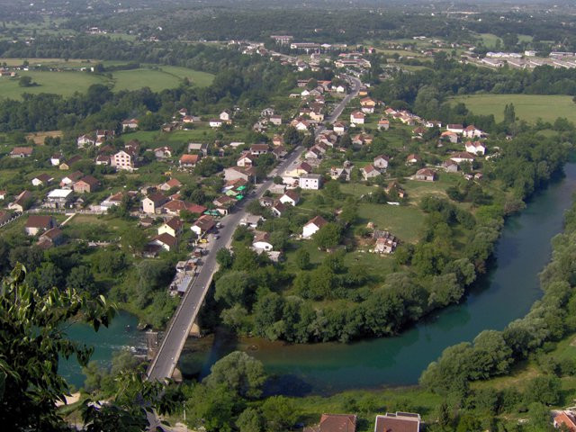 Панорамный вид в Даниловград, Черногория – фотографии Черногории