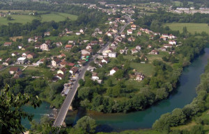 Панорамный вид в Даниловград, Черногория – фотографии Черногории