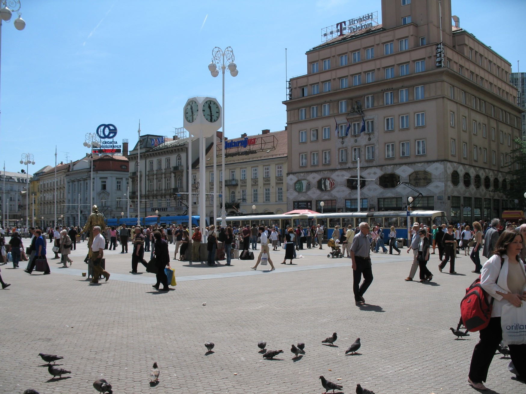 Площадь в Загреб, Хорватия. Фото 12 – фотографии Хорватии