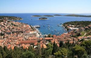 Панорамный вид в Хвар, Хорватия. Фото 2 – фотографии Хорватии
