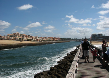 Набережная в Капбретоне, Франция. Фото 2 – фотографии Франции