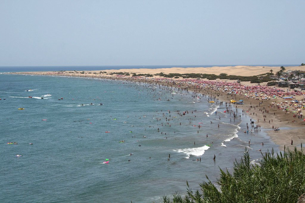 Плайя-дель-Инглес, Маспаломас Коста-Канария, Гран-Канария остров, Канарские острова, фото № 31124 – фотографии Канарских островов