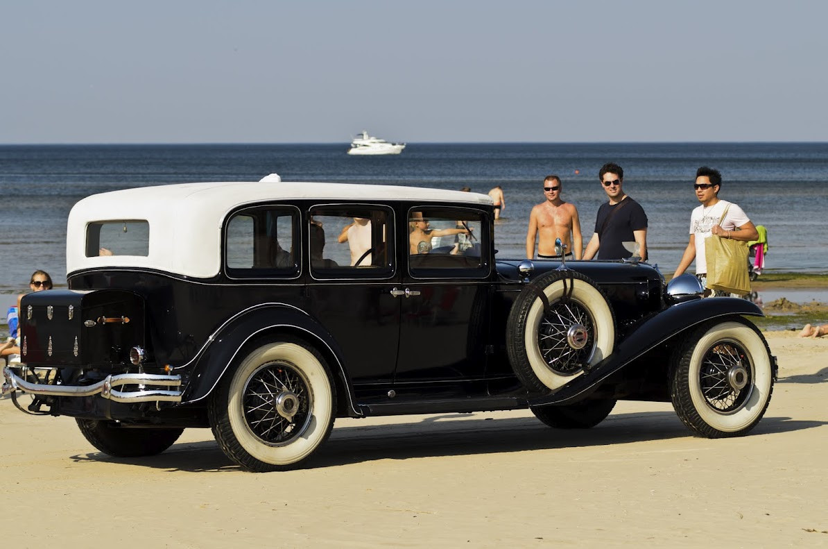 Ретро тачки в Юрмале – фотографии Латвии