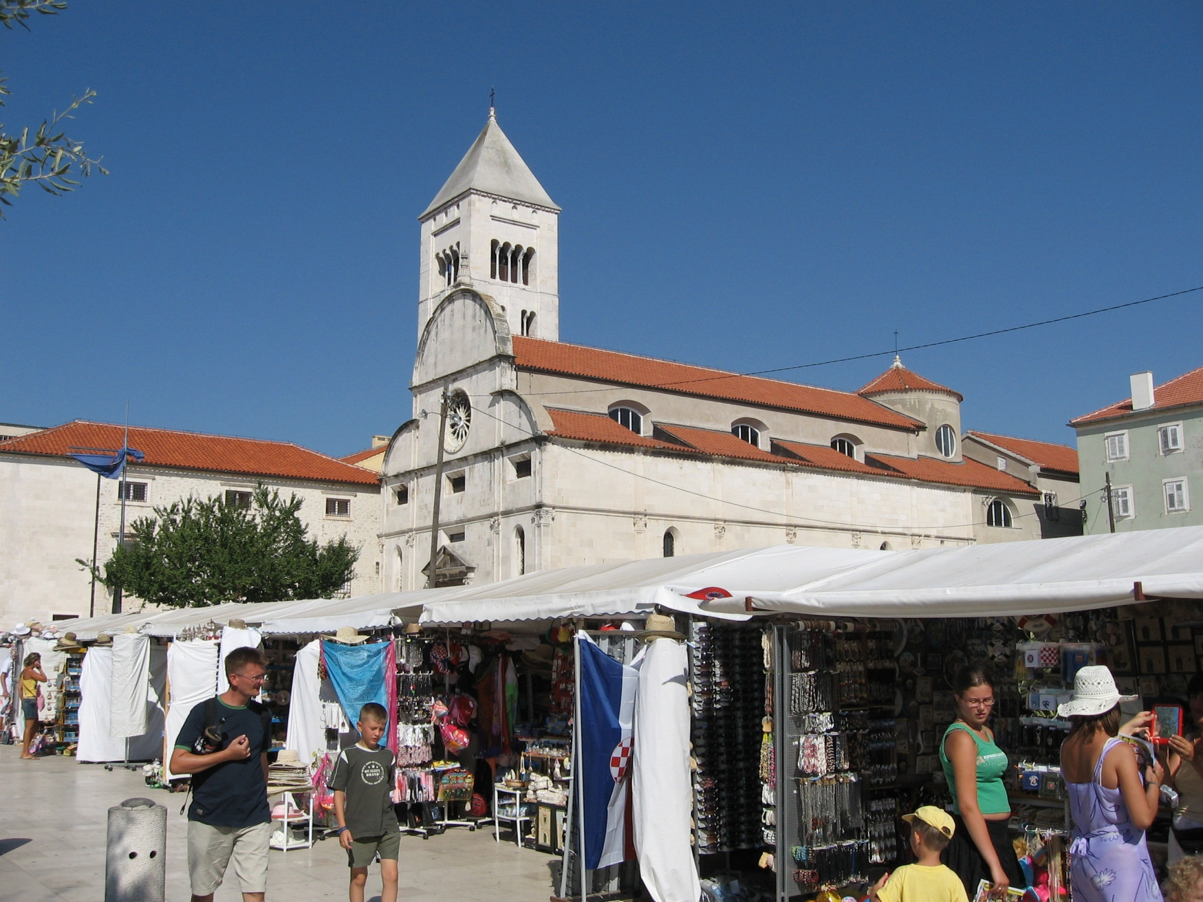 Рынок в Задаре, Хорватия – фотографии Хорватии