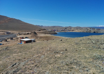 Паромная переправа, Сахюрта, Ольхонский район. Фото 1 – фотографии России