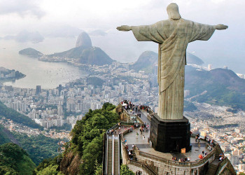 Знаменитая статуя Христа (Cristo Redentor) – фотографии Бразилии