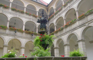 Ренессансный замок Ландхаус. Линц. Австрия – фотографии Австрии