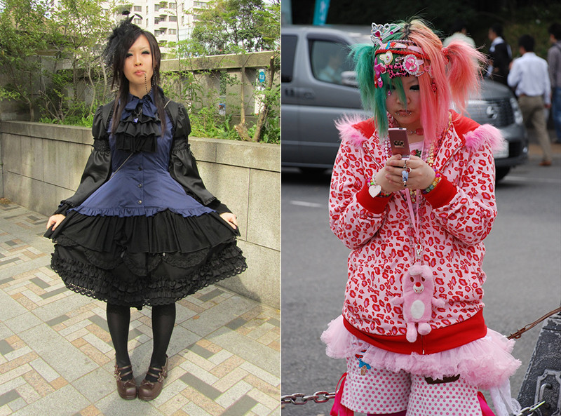 Стильная молодёжь из района Харадзюку в Токио. Фото 7 – фотографии Японии