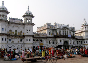 Индуистский храм Janaki Mandir – фотографии Непала
