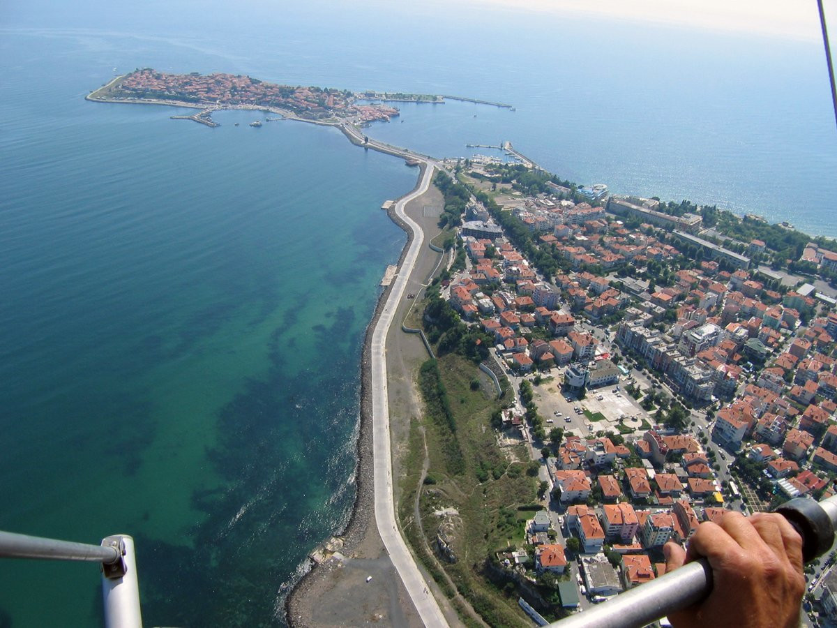 Панорамный вид в Несебыре, Болгария. Фото 1 – фотографии Болгарии