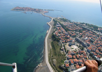 Панорамный вид в Несебыре, Болгария. Фото 1 – фотографии Болгарии