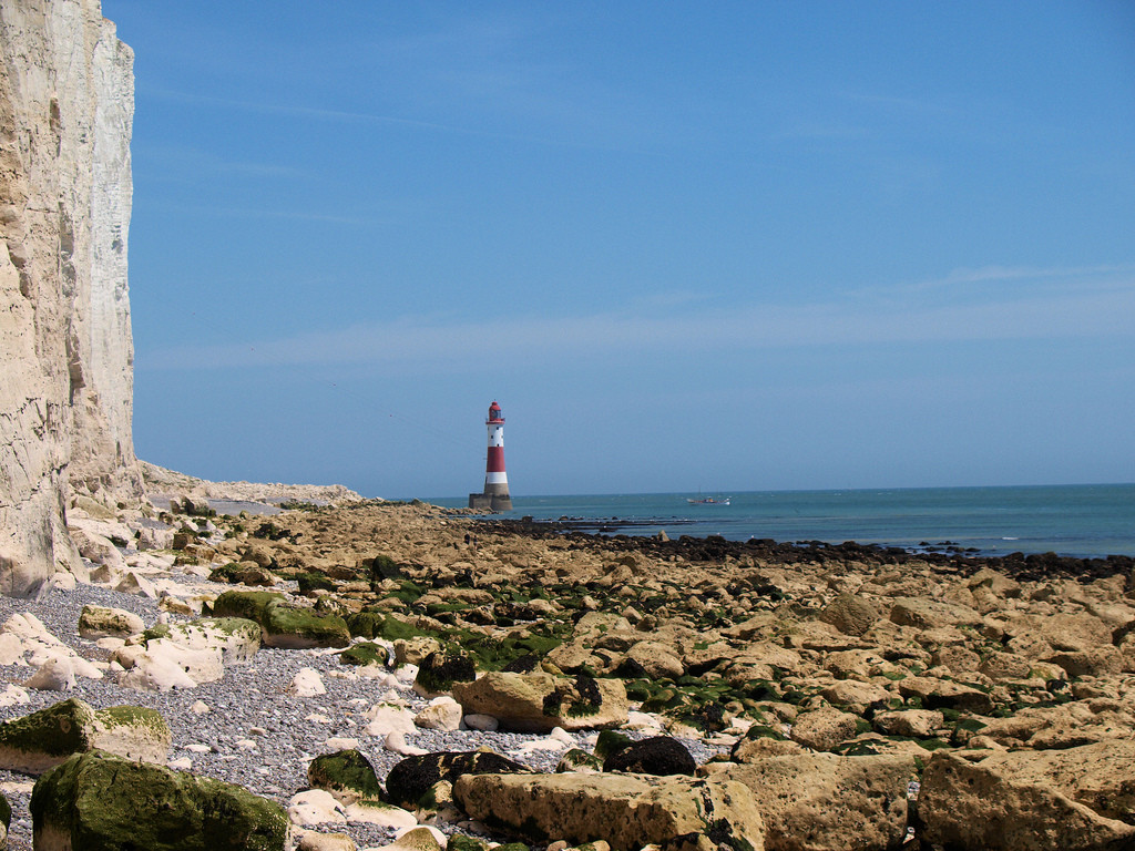 Пляж под мысом Бичи-Хед – фотографии Великобритании
