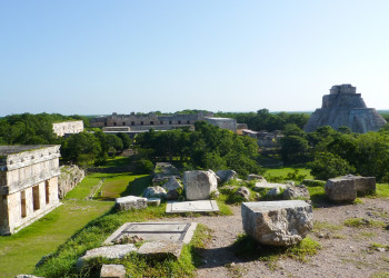Развалины в Ушмаль, Мексика – фотографии Мексики