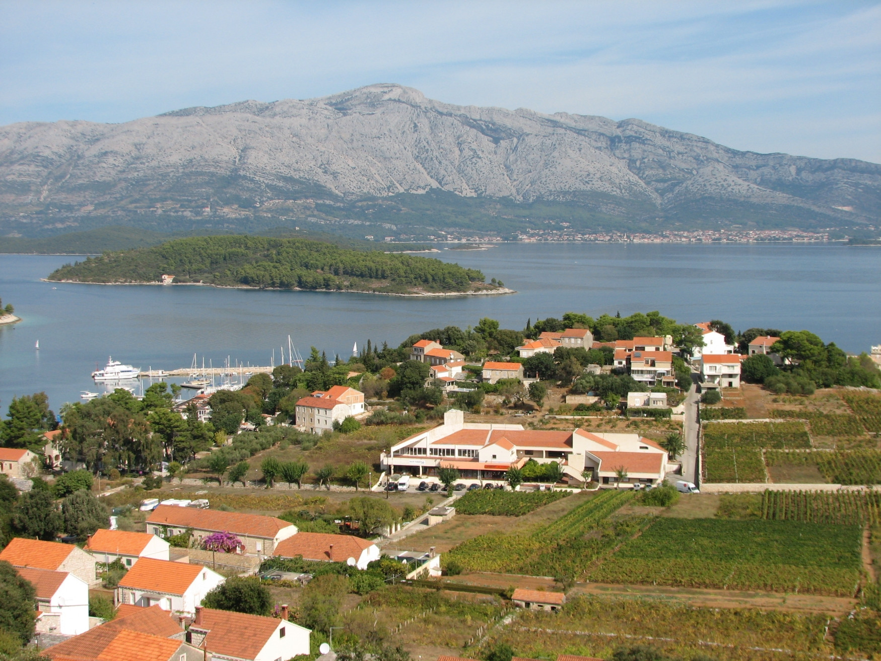 Панорамный вид в Корчула, Хорватия. Фото 8 – фотографии Хорватии