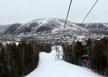 Парк спорта и отдыха Бобровый лог в зимние месяцы – фотографии России