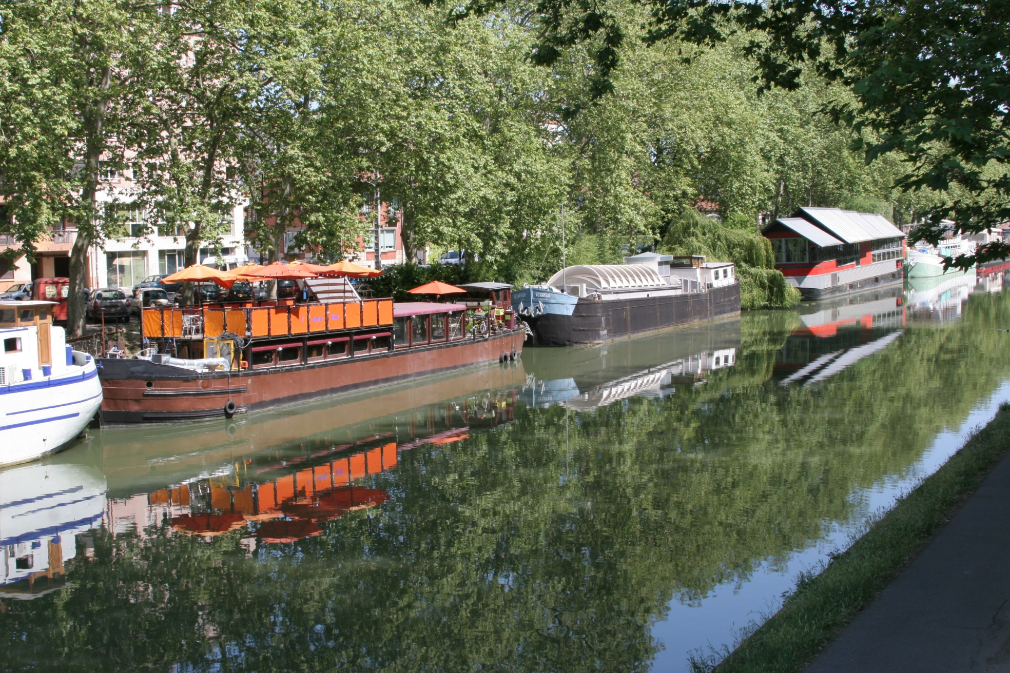 Река в Тулузе, Франция. Фото 5 – фотографии Франции