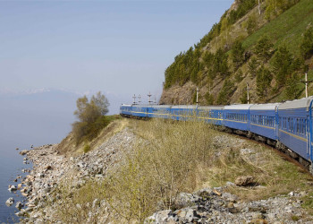 Транссибирская магистраль на Байкале – фотографии России