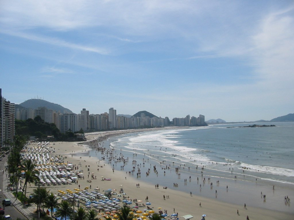 Побережье в Гуаружа, Бразилия – фотографии Бразилии