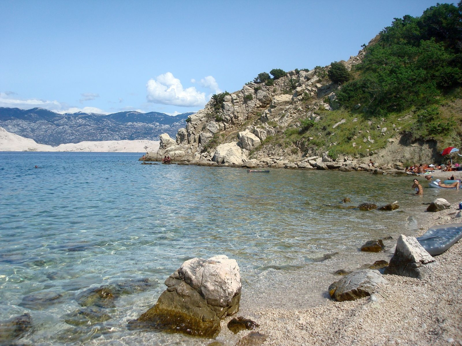 Пляж на острове Паг, Хорватия. Фото 3 – фотографии Хорватии