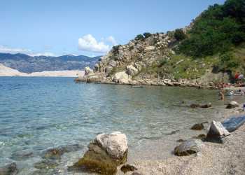 Пляж на острове Паг, Хорватия. Фото 3 – фотографии Хорватии