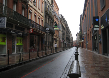 Улица в Тулузе, Франция. Фото 9 – фотографии Франции