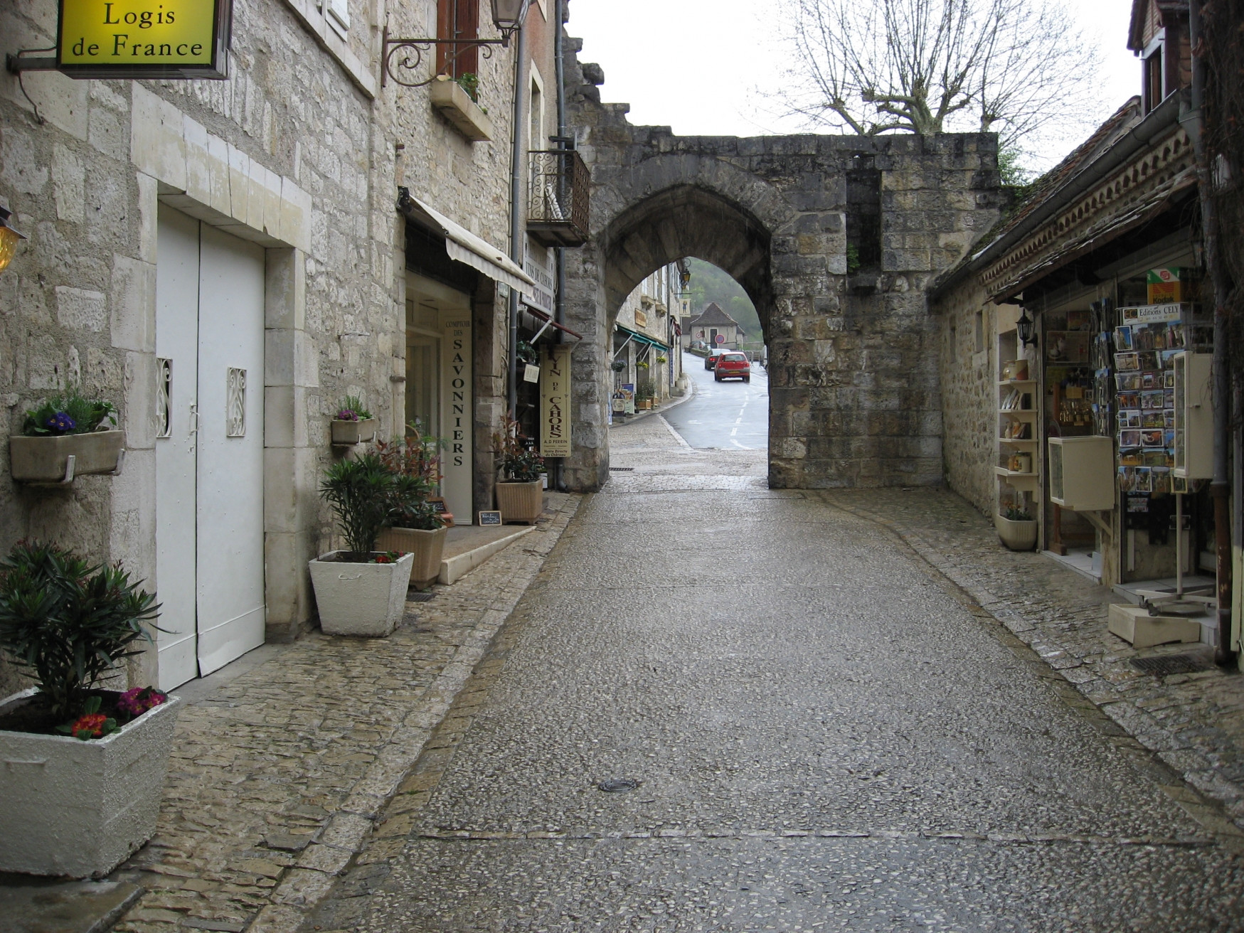 Магазины в Рокамадуре, Франция. Фото 1 – фотографии Франции