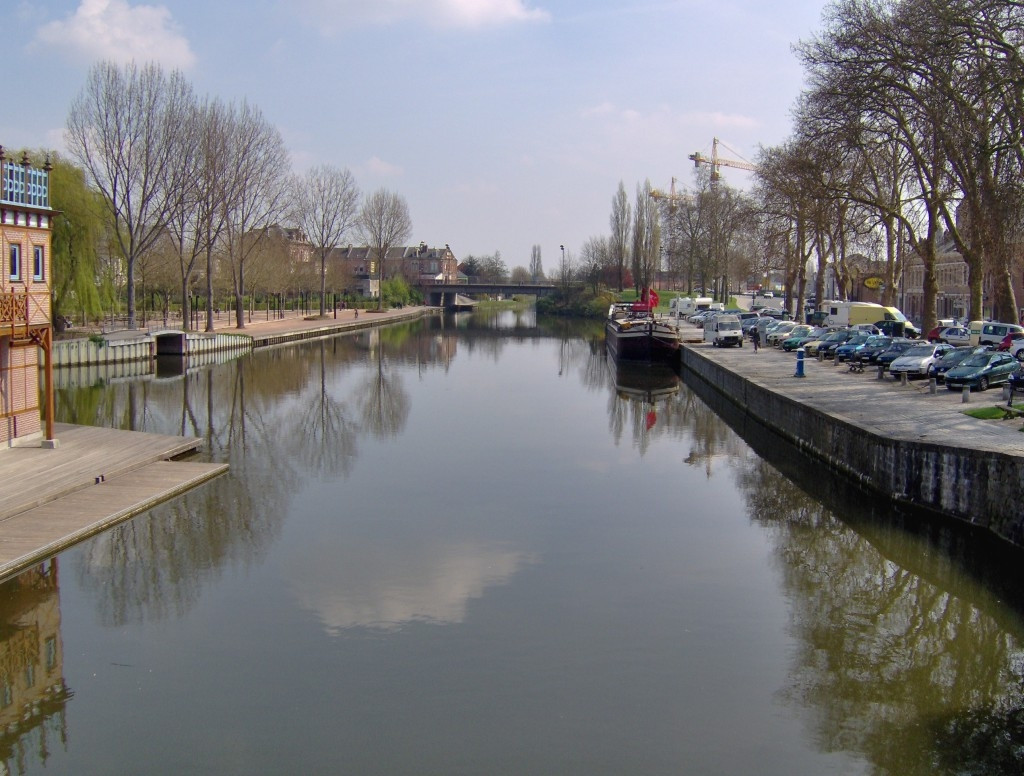 Канал в Амьене, Франция. Фото 6 – фотографии Франции