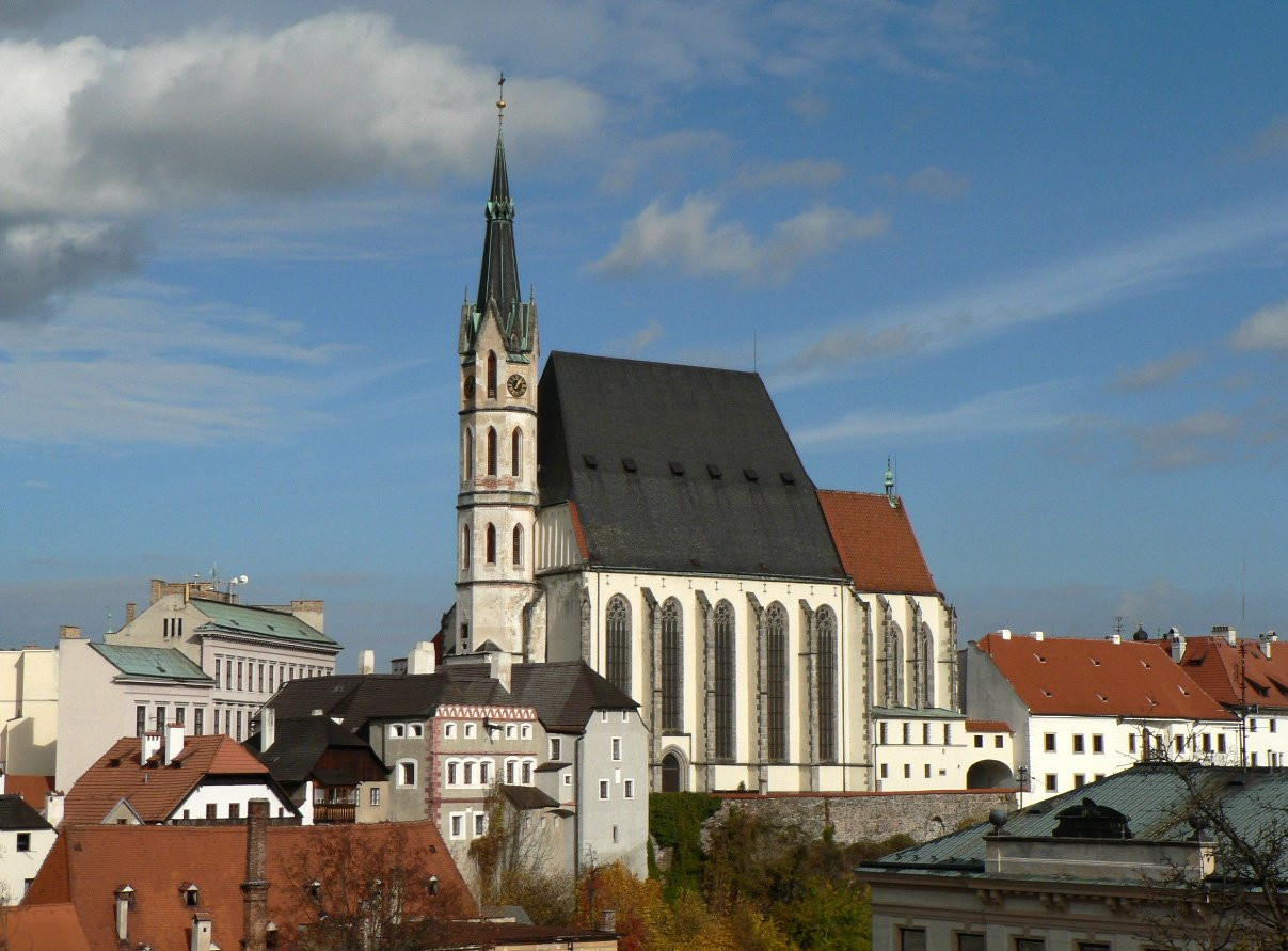 Костёл Святого Витта в Чески-Крумлове, Чехия – фотографии Чехии