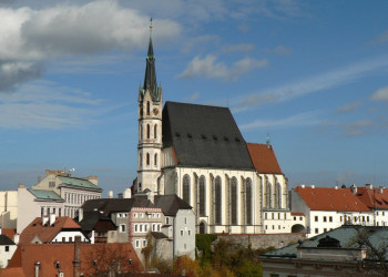 Костёл Святого Витта в Чески-Крумлове, Чехия – фотографии Чехии