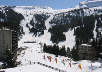 Горнолыжный курорт в Ле-Гранд-Массиф, Франция – фотографии Франции