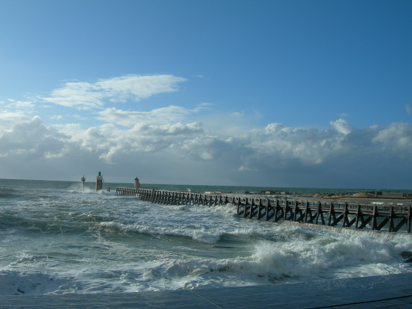 Море в Капбретоне, Франция. Фото 1 – фотографии Франции