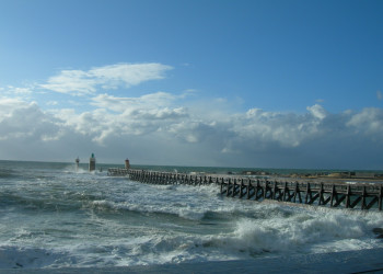 Море в Капбретоне, Франция. Фото 1 – фотографии Франции