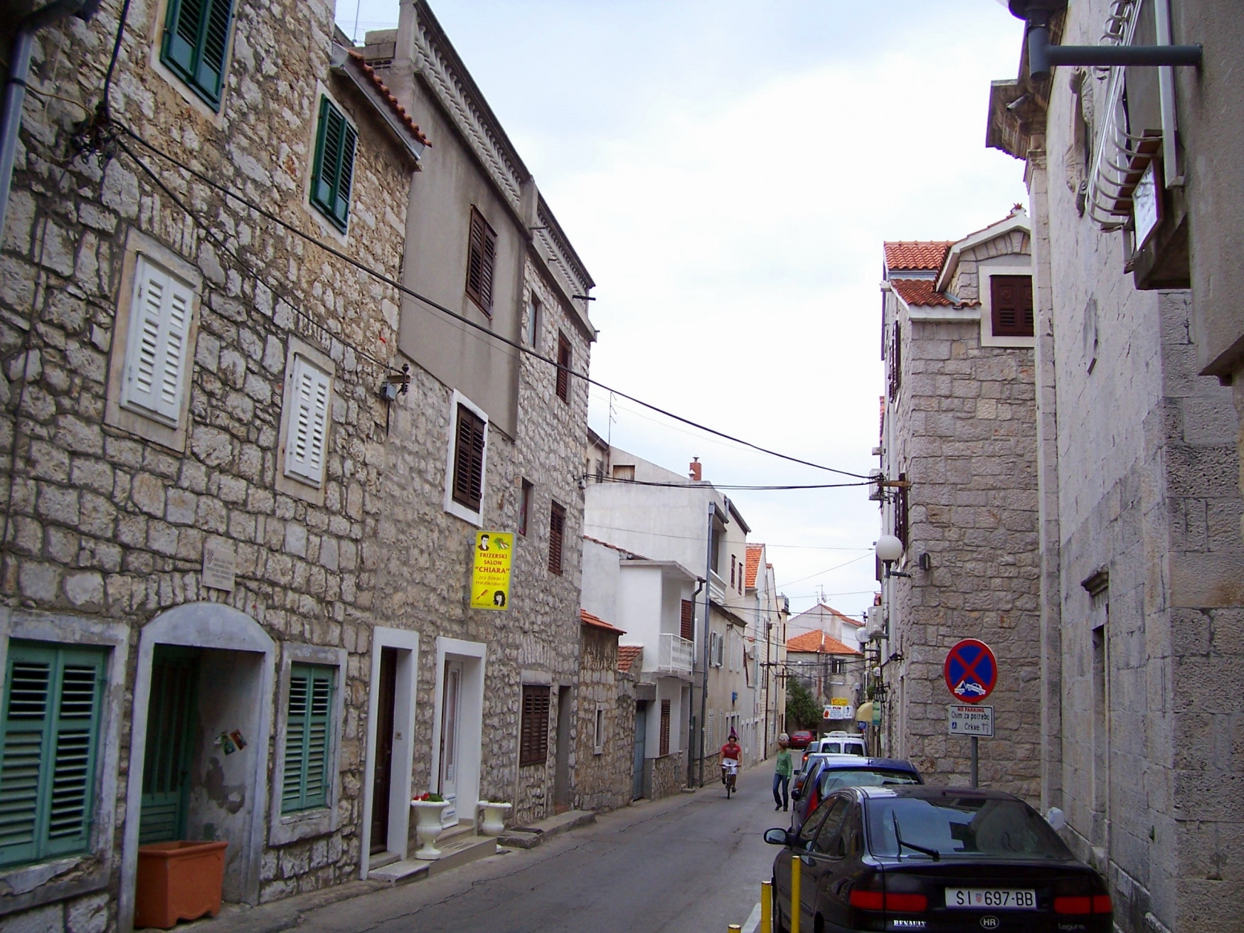 Улица в Водице, Хорватия. Фото 3 – фотографии Хорватии