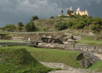 Великая Пирамида Чолула, Мексика. Фото 1 – фотографии Мексики