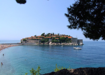 Пляж в Святой Стефан, Черногория. Фото 9 – фотографии Черногории