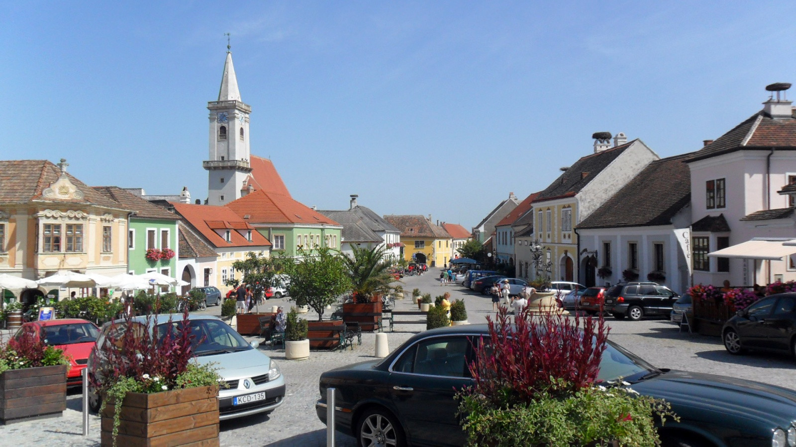 Руст (Rust) – город в федеральной земле Бургенланд – фотографии Австрии