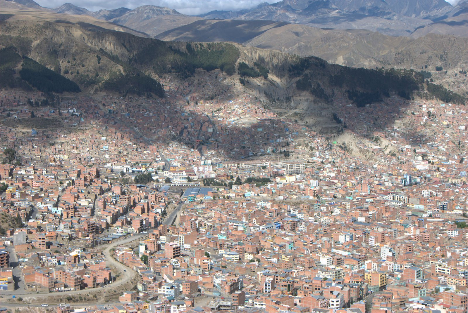 Панорамный вид в Ла-Пас, Боливия. Фото 3 – фотографии Боливии