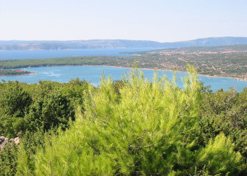 Панорамный вид в Пунат, Хорватия – фотографии Хорватии