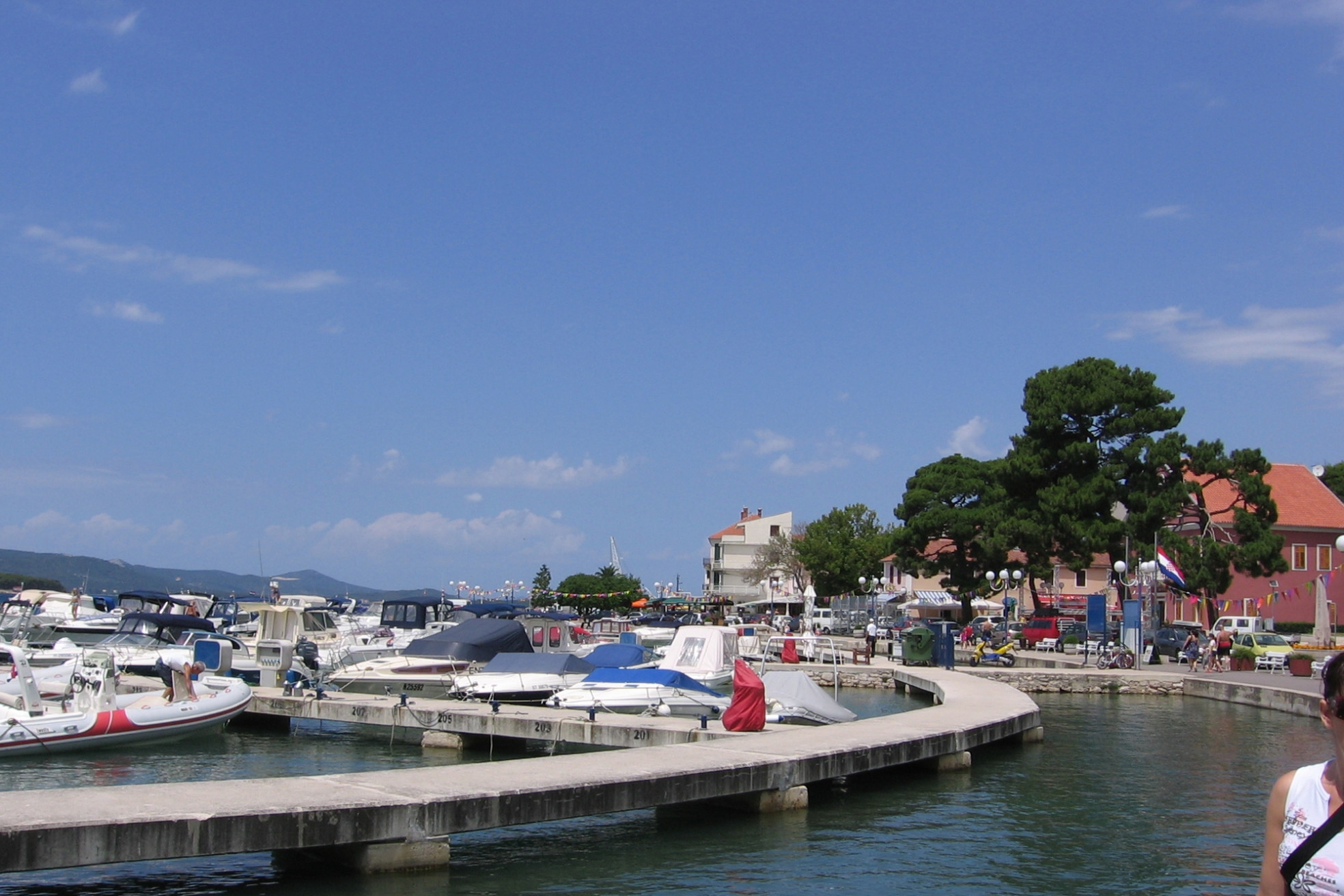 Набережная в Биограде, Хорватия. Фото 6 – фотографии Хорватии